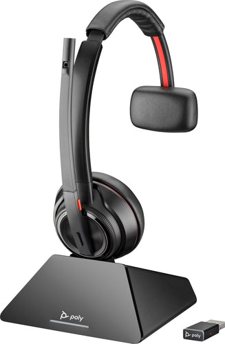POLY Savi 8210 Monaural DECT 1880-1900 MHz Top +Charging Cradle POLY Savi 8210 Monaural DECT 1880-1900 MHz Top +Charging Cradle